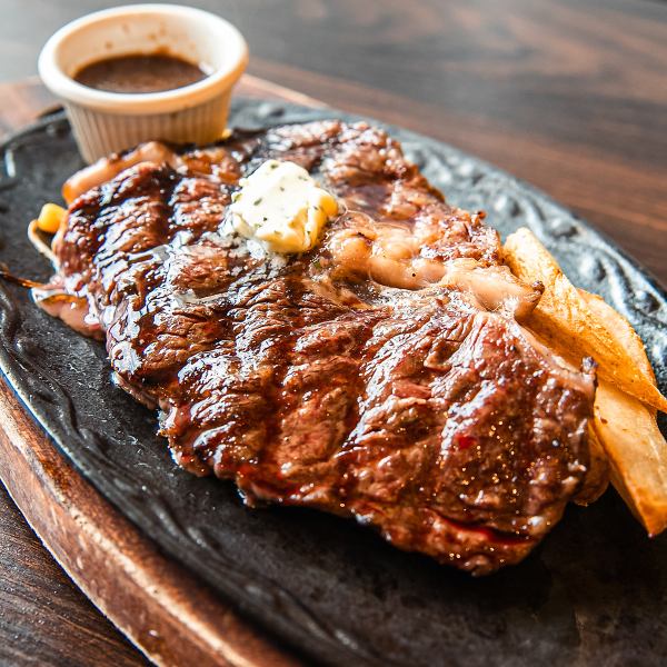 Domestic rib roast steak