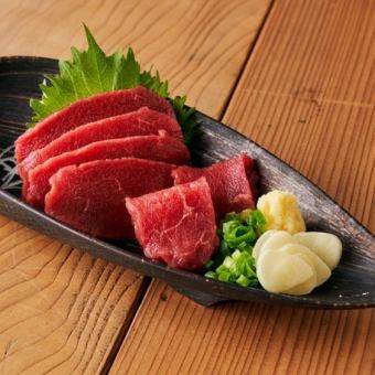 馬刺し　赤身