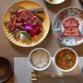 【ランチ×個室】１ドリンク付、銘柄和牛焼肉コースをランチで◆高瀬川◆<全10品>5,500円(込)