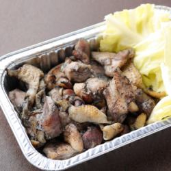 地鶏の炭火焼き