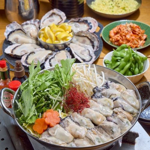牡蠣鍋コース