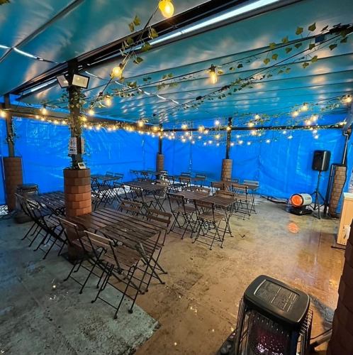 開放的な空間!豪快に宴会を楽しむ