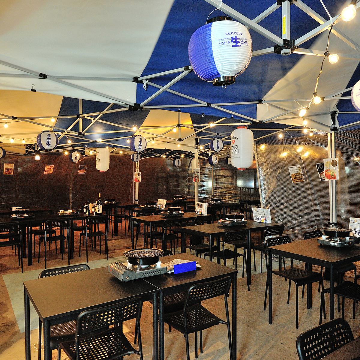 【屋上ビアガーデン♪】2時間飲み放題付3980円～ご用意★