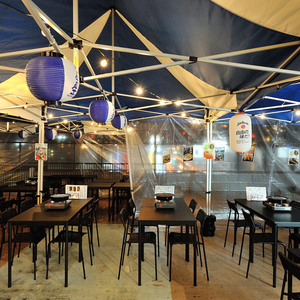 【屋上ビアガーデン♪】2時間飲み放題付3980円～ご用意★