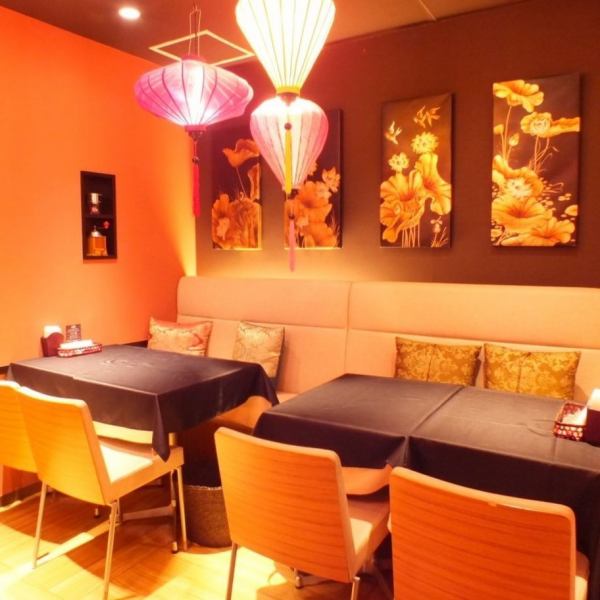 【田園都市線青葉台駅直結】青葉台東急スクエアSouth-2の6F☆駅チカなので待ち合せや交通アクセスも便利です♪夜はランタンの明かりに照らされながらゆったりとディナーができます♪ランチからディナーまで幅広くご利用ください。