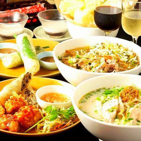 ◆デートや女子会にぴったり！◆乾杯ドリンクやデザートが付いたペアコース 2人で4000円(税込)