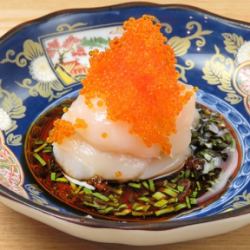 香蔥醬油醃漬扇貝