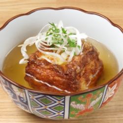 自家製豆腐の揚げ出し 2ヶ