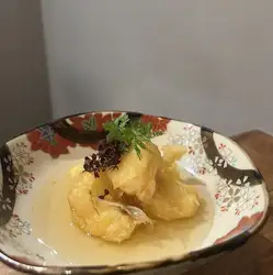 白桃の南蛮漬け