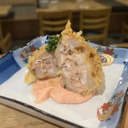 明太ちくわの春巻き