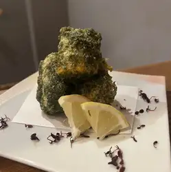 とうもろこしのあおさ天ぷら