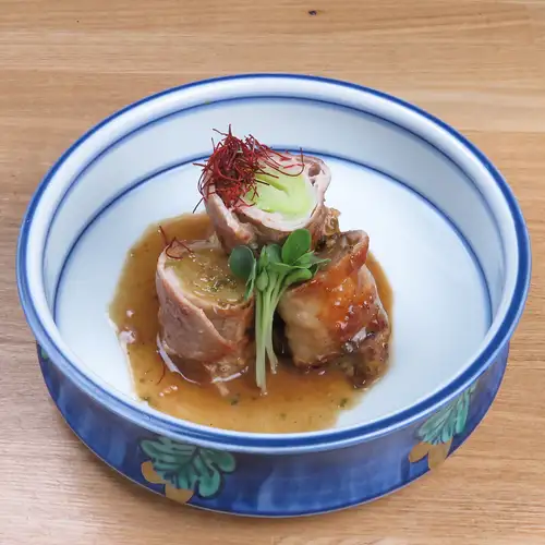 肉巻きアンチョビキャベツ