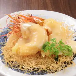 Angel shrimp with mayonnaise (1 shrimp)