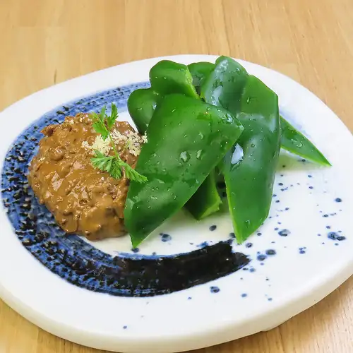 冰镇P-man配肉味噌和马斯卡彭奶酪