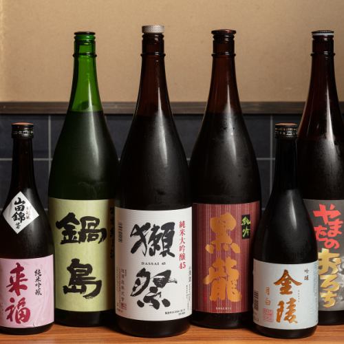 日本各地の日本酒取り揃え