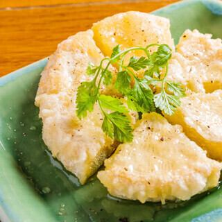 【2H飲み放題付き】名物！宮崎地鶏の炭火焼、天ぷら含む5500円コース＜全7品＞