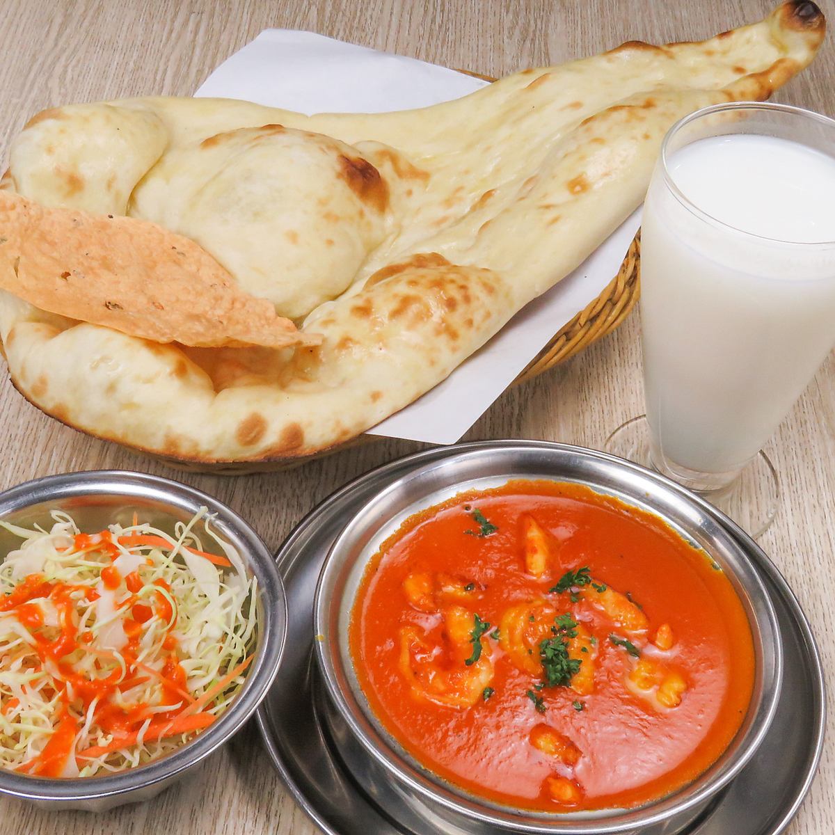 Authentic Indian cuisine made by Indian chef.Arranged for Japan, it is delicious and easy to eat.
