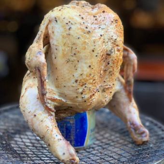 [Limited to 3 groups! Beer Can Chicken Guy Course] New specialty! Beer Can Chicken, 9 dishes, 2 hours all-you-can-drink, 4,500 yen (tax included)
