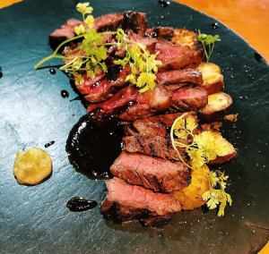 Grilled beef skirt steak (150g)