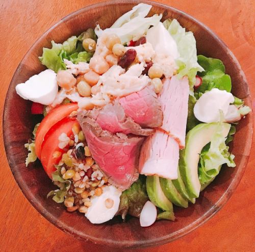 Healthy Power SaladVegetable & Meat POWER SALAD