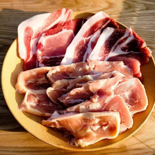 【烧烤A套餐】什么都不用带，轻松烧烤！还提供无限畅饮！ （共6道菜）