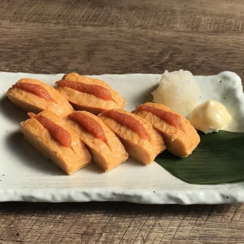Japanese egg roll (mentaiko)