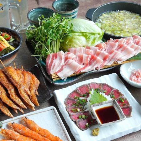 【2時間飲み放題付】＜竹＞みぞれ鍋コース◆熟成鶏刺し・創業以来人気のさっぱり鍋［全10品］