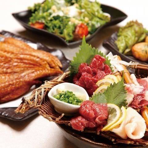 数々の”九州の美味しい”をご提供