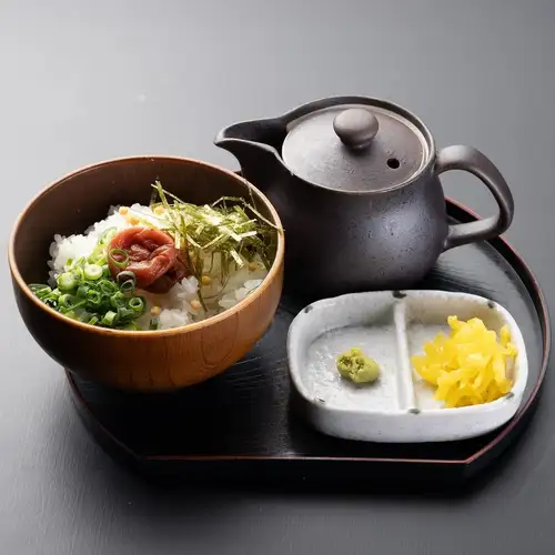 お茶漬け 【梅・しそ昆布・明太子】