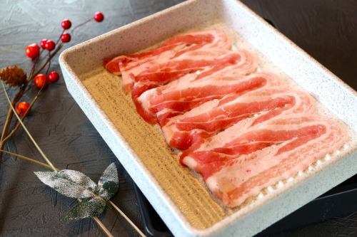 秋田豚の特選ばら肉