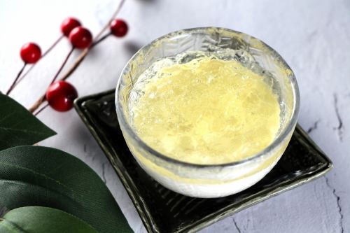 日本酒プリン