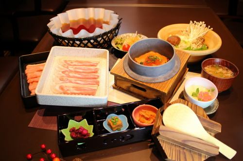 特選出汁の豚しゃぶ御膳