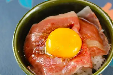 ◆和牛肉包みめし付き豚しゃぶ御膳【蕎麦つゆ出汁】