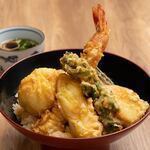 大海老天丼