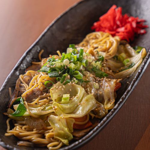 中州屋台の焼きラーメン