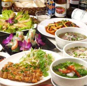 [Comes with your choice of pho♪] Hot pepper only★ Lots of popular menu items, 7 types in total x 2 hours all-you-can-drink