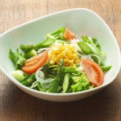 シャキシャキ野菜サラダ★野菜をしっかり摂りましょう