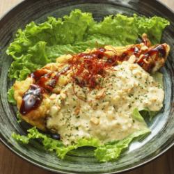 토종 닭의 치킨 남만 (나라 · 야마토 닭 닭 사용) / 볼륨 만점! 닭고기의 맛이 역시 버립니다!