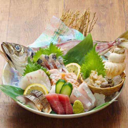 産直地魚ぎょうてん盛り