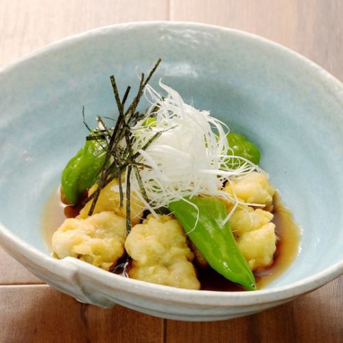 ハモの揚げだし《夏限定のごちそう》