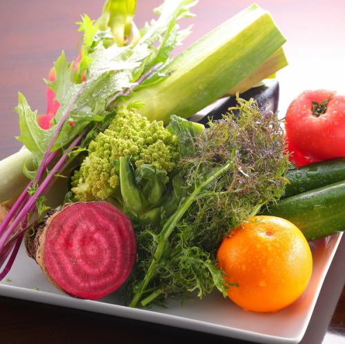 Fresh vegetables from Saitama Prefecture