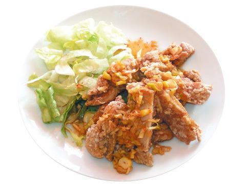 鶏肉唐揚げ特製ソース