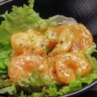 Shrimp with gochujang mayonnaise