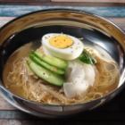 Homemade soup cold noodles