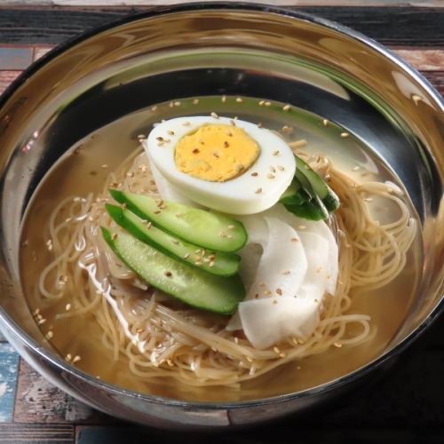 自製湯冷麵