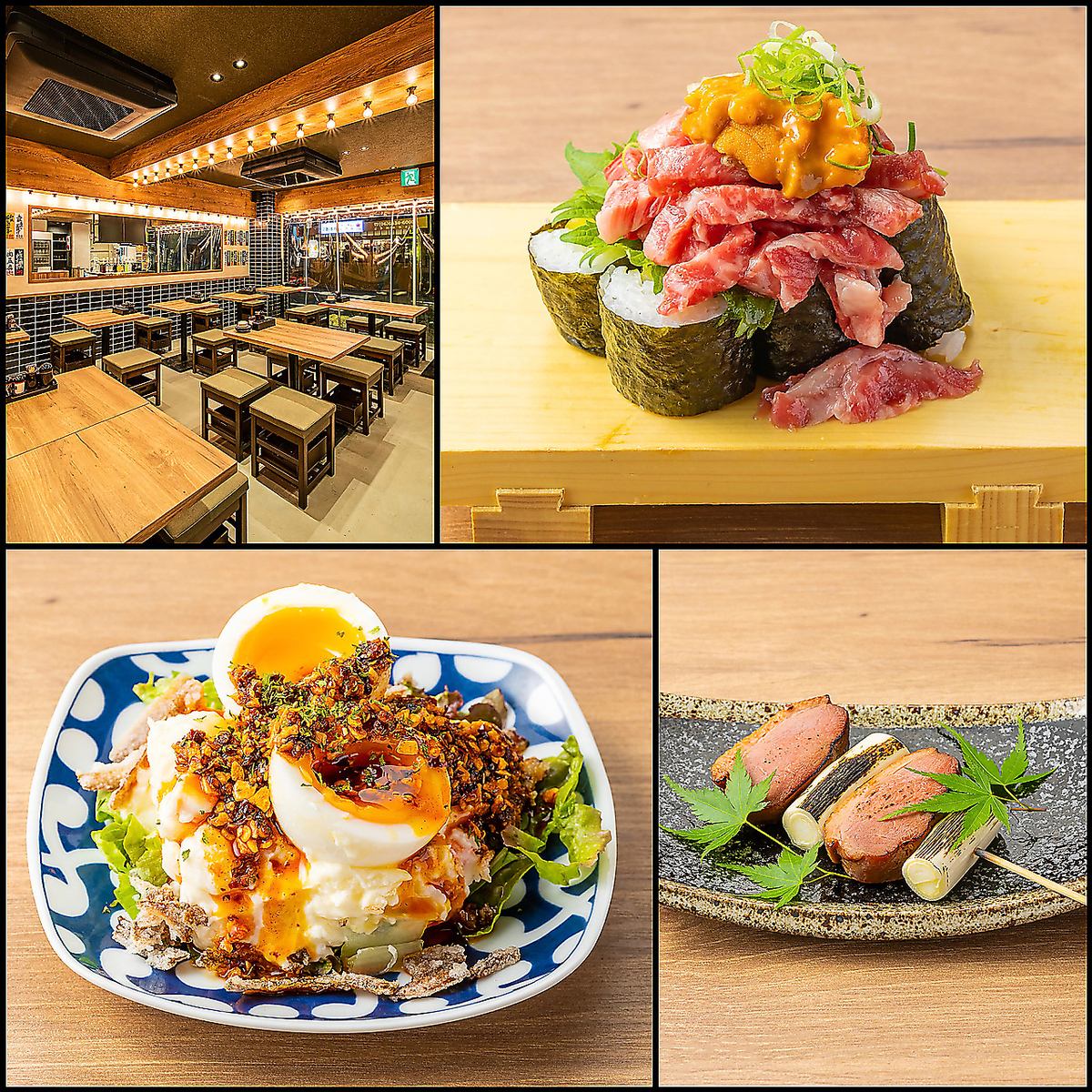 金山駅から徒歩約2分！堂々OPEN◆話題の名古屋 NEW SPOT！肉と魚を堪能【ひとめぼれ】