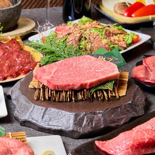 ★各種宴会に使えるコース★国産A5ランク和牛が楽しめるコースは8,778円～♪神戸牛＆松阪牛を贅沢に堪能◎