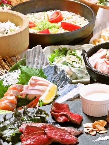 [Fresh Fish] Assorted Sashimi (Small/Big Sashimi *2H All-you-can-drink course starts from 3,480 yen (tax included)
