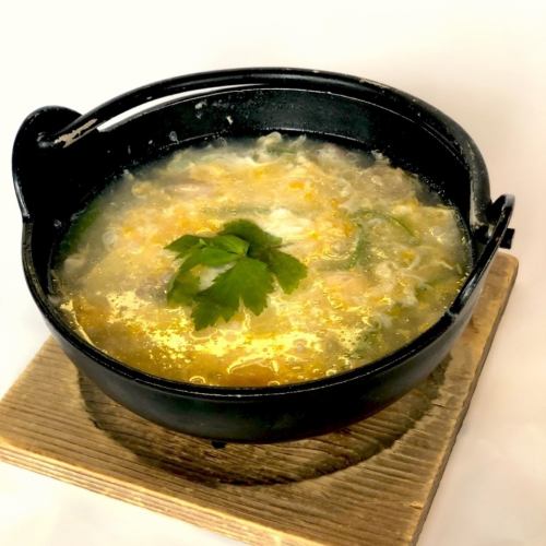 chicken soup porridge