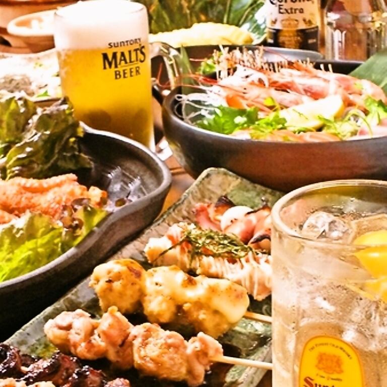 【完全個室】単品料理に使える飲み放題♪